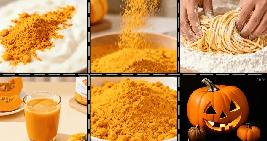 Pumpkin powder application Pumpkin powder application