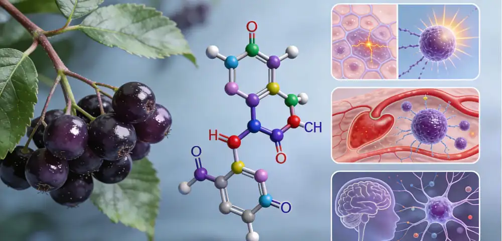 Health Benefits of Anthocyanins in Sambucus Extract Health Benefits of Anthocyanins in Sambucus Extract