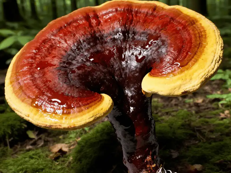Organic reishi mushroom Organic reishi mushroom