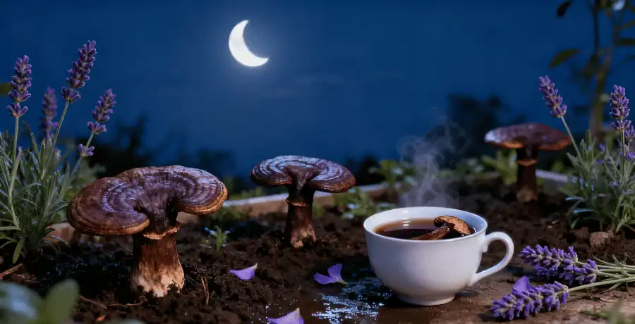 reishi mushroom Improved Sleep and Relaxation reishi mushroom Improved Sleep and Relaxation