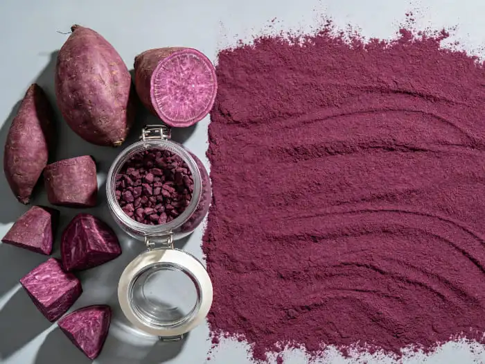 Purple sweet potato powder Purple sweet potato powder