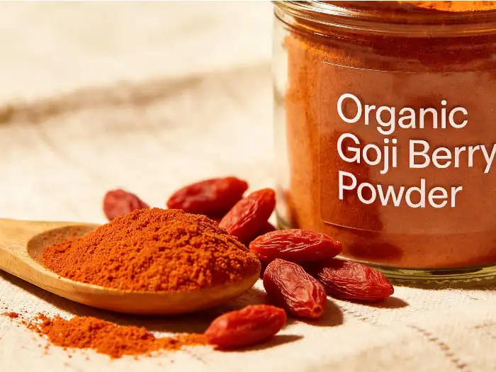 Organic goji berry powder Organic goji berry powder