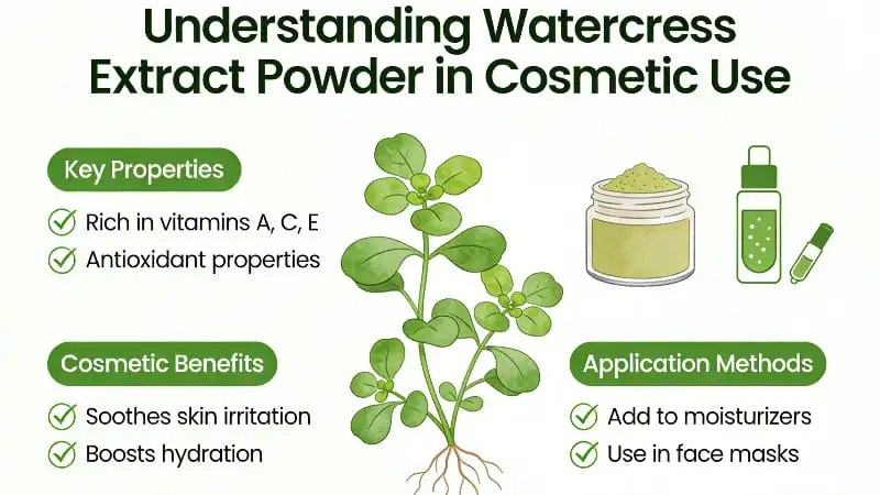 Understanding Watercress Extract Powder in Cosmetic Use Understanding Watercress Extract Powder in Cosmetic Use