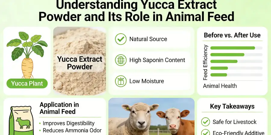 Understanding Yucca Extract Powder and Its Role in Animal Feed Understanding Yucca Extract Powder and Its Role in Animal Feed