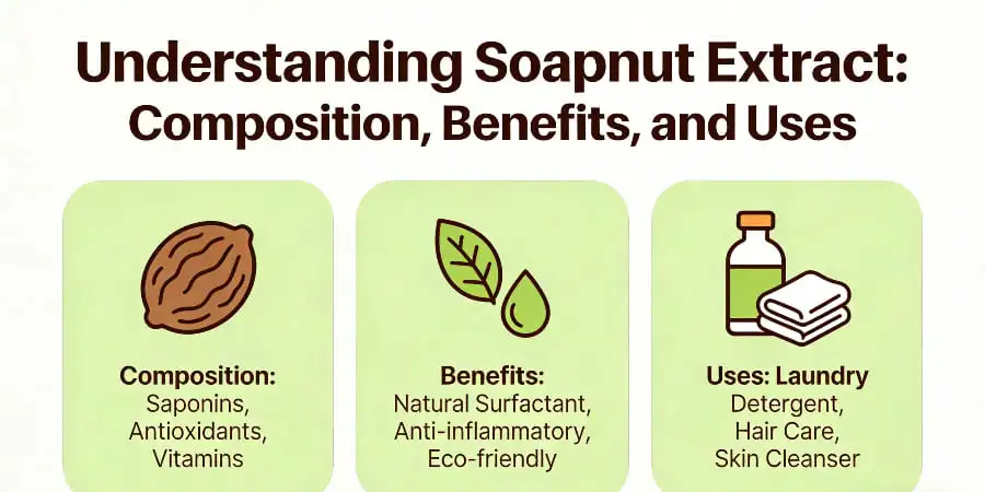 Understanding Soapnut Extract-Composition, Benefits, and Uses Understanding Soapnut Extract-Composition, Benefits, and Uses