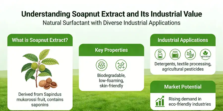 Understanding Soapnut Extract and Its Industrial Value Understanding Soapnut Extract and Its Industrial Value