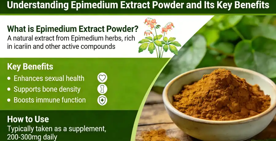 Understanding Epimedium Extract Powder and Its Key Benefits Understanding Epimedium Extract Powder and Its Key Benefits
