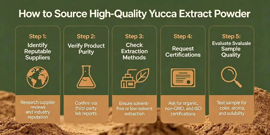 How to Source High-Quality Yucca Extract Powder How to Source High-Quality Yucca Extract Powder