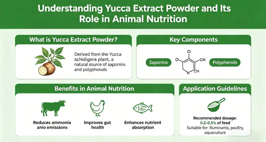 Understanding Yucca Extract Powder and Its Role in Animal Nutrition Understanding Yucca Extract Powder and Its Role in Animal Nutrition