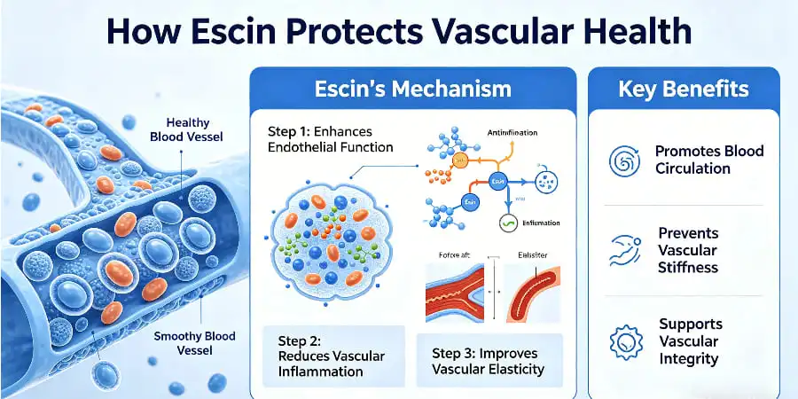 How Escin Protects Vascular Health How Escin Protects Vascular Health