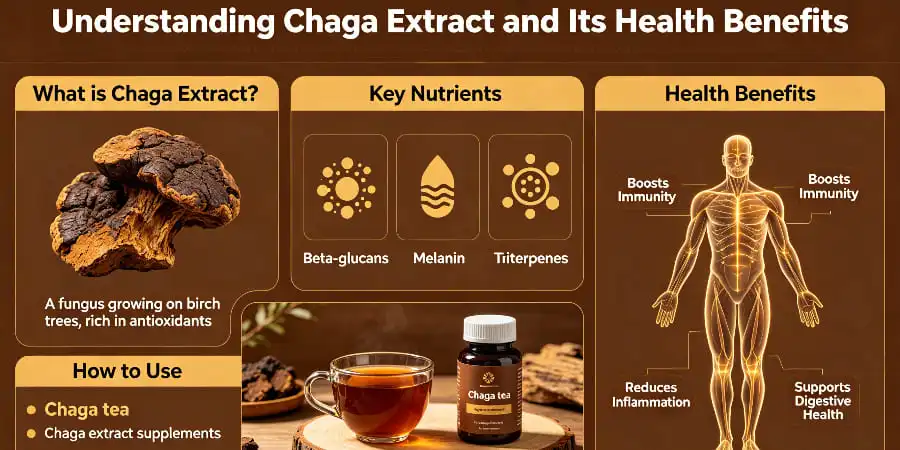 Understanding Chaga Extract and Its Health Benefits Understanding Chaga Extract and Its Health Benefits