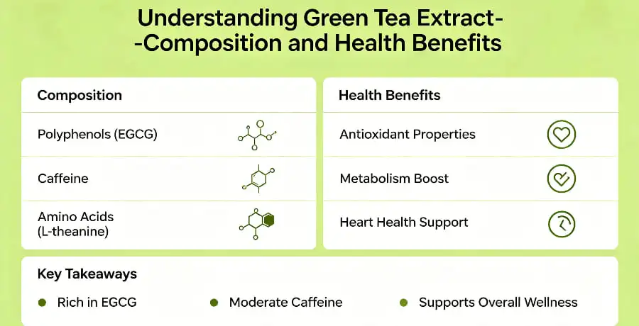 Understanding Green Tea Extract-Composition and Health Benefits Understanding Green Tea Extract-Composition and Health Benefits