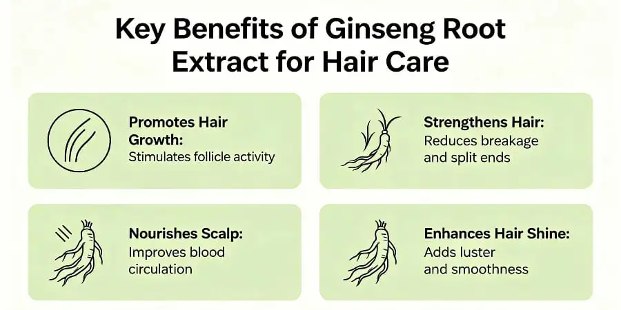 Key Benefits of Ginseng Root Extract for Hair Care Key Benefits of Ginseng Root Extract for Hair Care