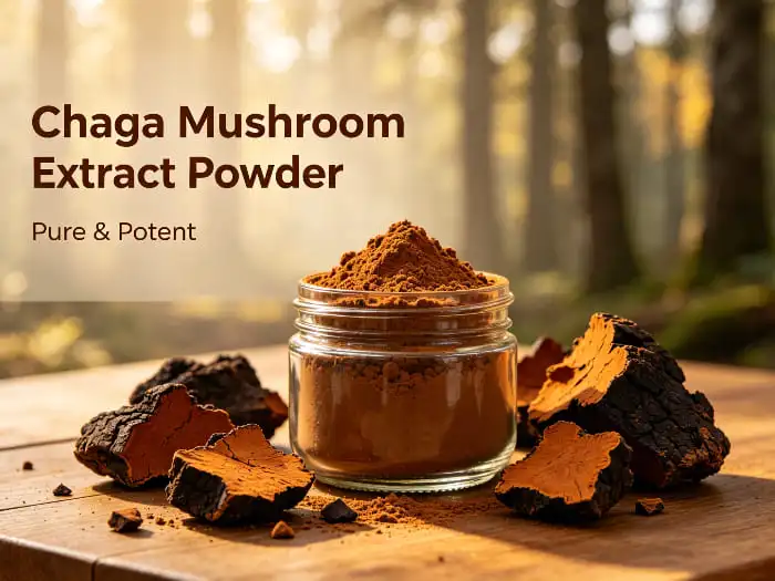 chaga mushroom extract powder chaga mushroom extract powder