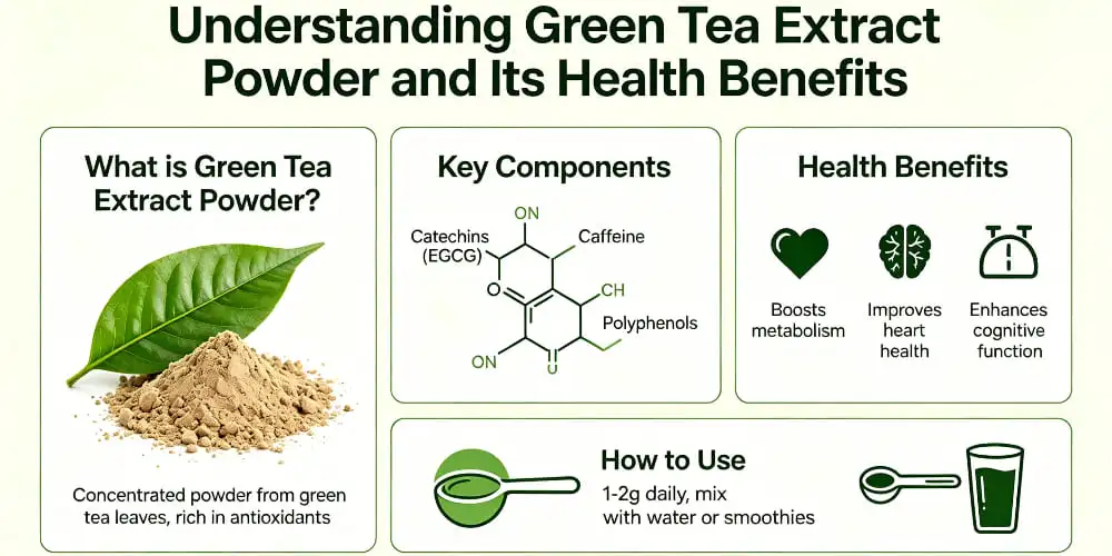 Understanding Green Tea Extract Powder and Its Health Benefits Understanding Green Tea Extract Powder and Its Health Benefits
