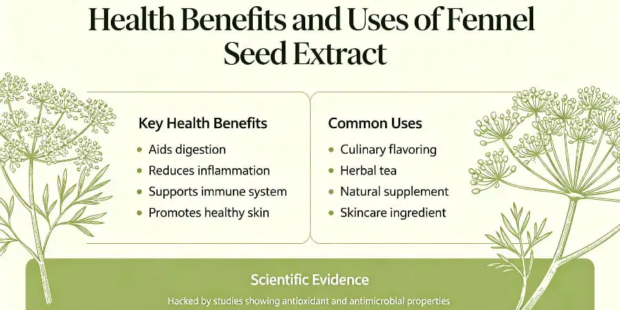 Health Benefits and Uses of Fennel Seed Extract Health Benefits and Uses of Fennel Seed Extract