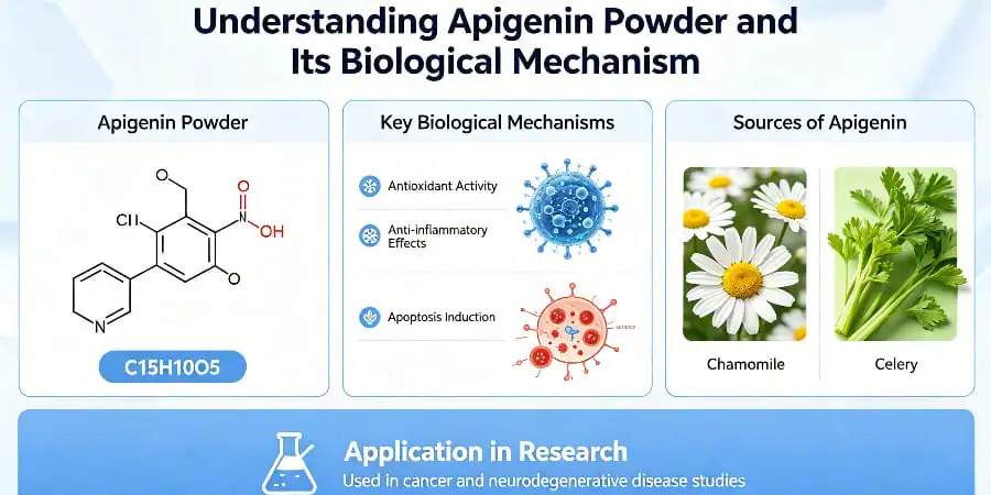 Understanding Apigenin Powder and Its Biological Mechanism Understanding Apigenin Powder and Its Biological Mechanism