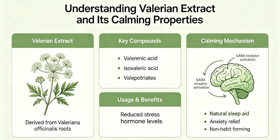 Understanding Valerian Extract and Its Calming Properties Understanding Valerian Extract and Its Calming Properties