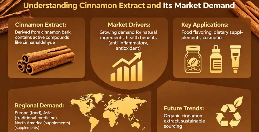 Understanding Cinnamon Extract and Its Market Demand Understanding Cinnamon Extract and Its Market Demand