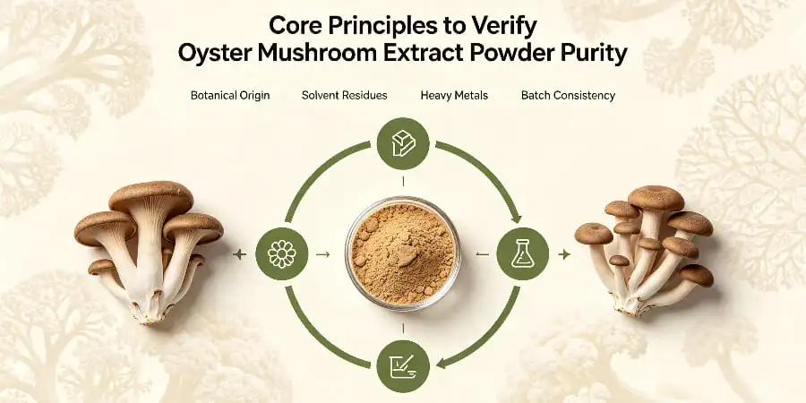 Core Principles to Verify Oyster Mushroom Extract Powder Purity Core Principles to Verify Oyster Mushroom Extract Powder Purity