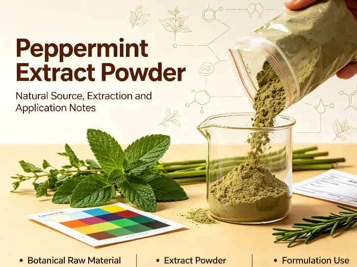 peppermint extract powder peppermint extract powder