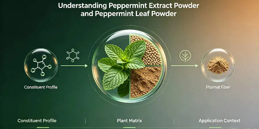 Understanding Peppermint Extract Powder and Peppermint Leaf Powder Understanding Peppermint Extract Powder and Peppermint Leaf Powder