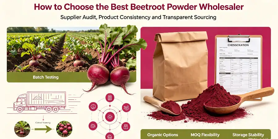 How to Choose the Best Beetroot Powder Wholesaler How to Choose the Best Beetroot Powder Wholesaler