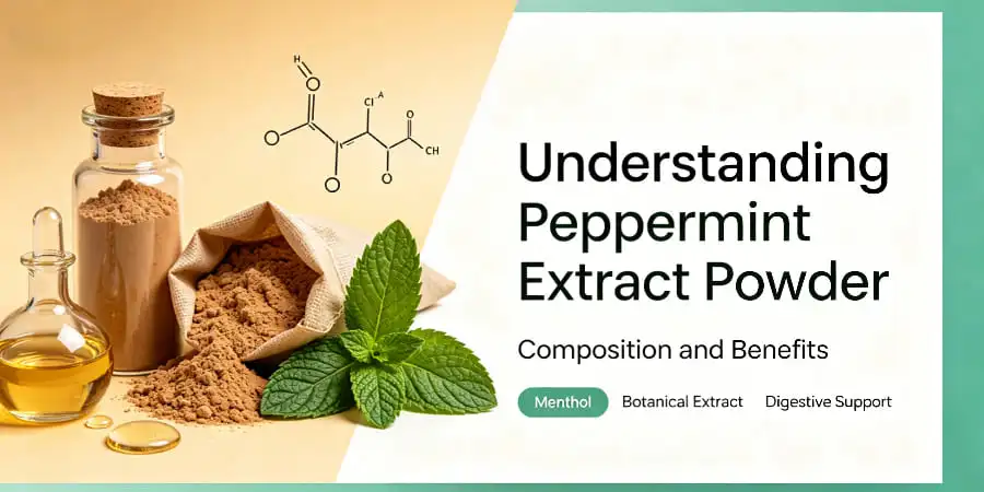 Understanding Peppermint Extract Powder-Composition and Benefits Understanding Peppermint Extract Powder-Composition and Benefits