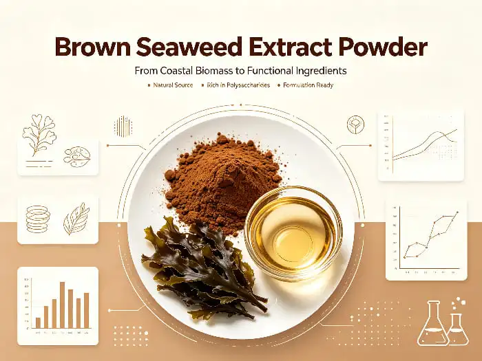 brown seaweed extract powder brown seaweed extract powder