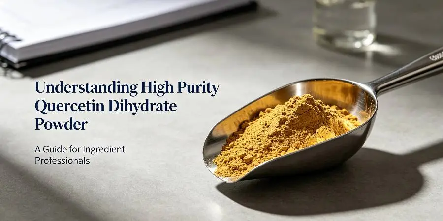 Understanding High Purity Quercetin Dihydrate Powder Understanding High Purity Quercetin Dihydrate Powder