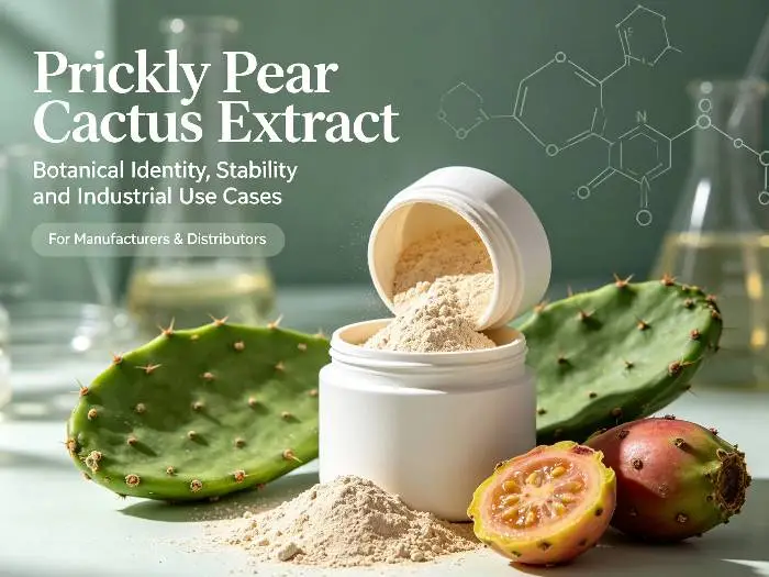 Prickly Pear Cactus Extract Prickly Pear Cactus Extract